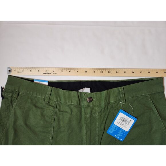 Columbia Flex ROC Utility Pant Men’s 38x32 Canteen Green Omni-Shade - Picture 3 of 9